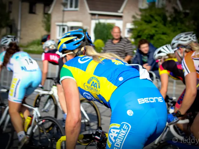 "Boost in Female Cycling Celebrated: Kasia Niewiadoma-Phinney Content with Third Place Finish at...