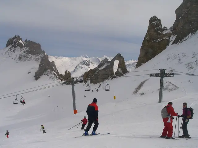 Re-emergence of abandoned ski lift following half a century of glacier dissolution