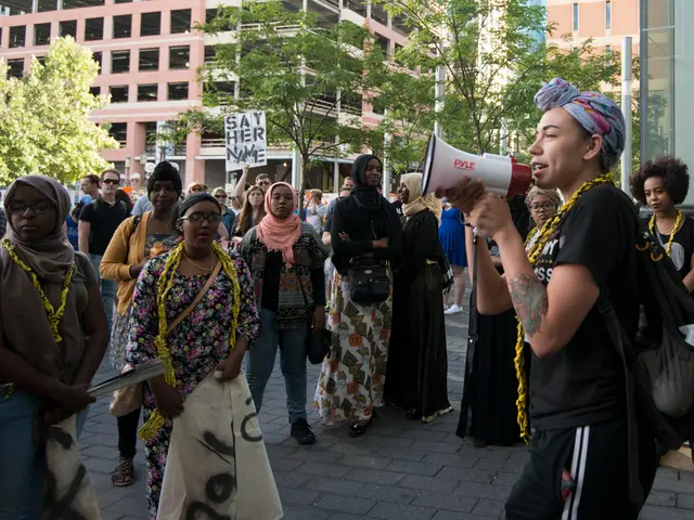 Hundreds of Muslim females and youth gather in Ontario to honor International Women's Day...