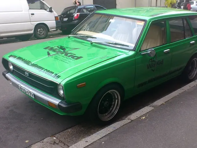 There are vehicles on the road, this is a person.