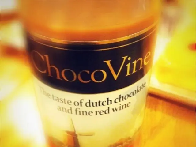 This picture is mainly highlighted with a choko vine bottle on the table.