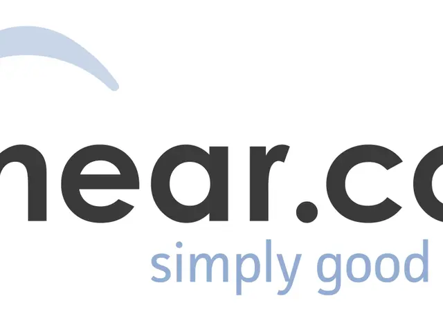 The image shows a white background with the text "hear.com - simply good hearing" in the center....