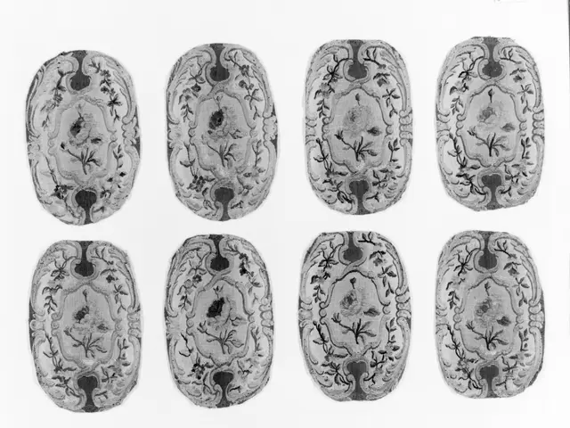 The image shows a black and white photo of a brain scan of a human brain, with a few images of the...