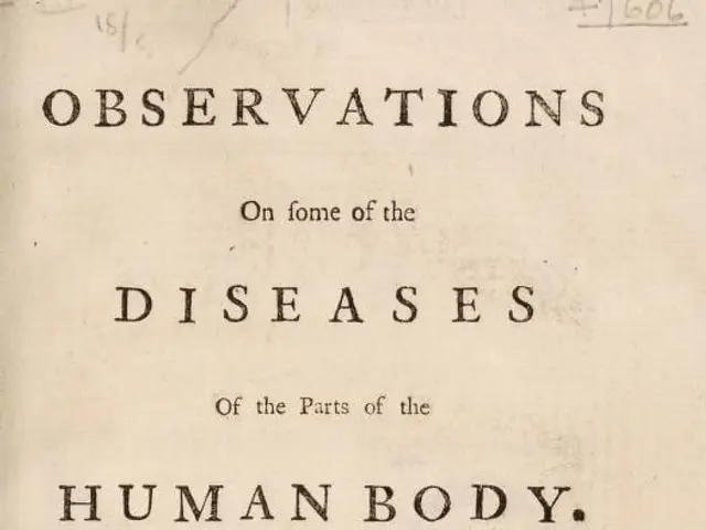 The image shows an old book with the title "Observations on Fome of the Diseases of the Parts of...