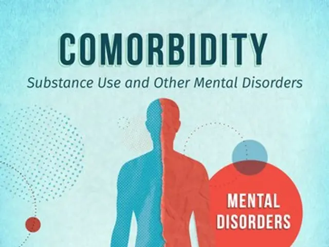 The image shows an infographic poster with text and a picture of a person. The text reads...