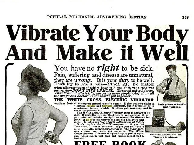 The image shows an advertisement for a woman's body and make it well, featuring a poster with text...